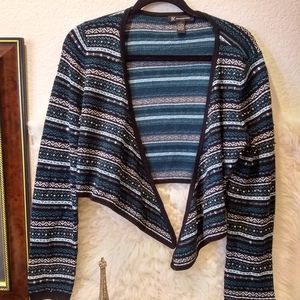INC International Concepts - Soft Striped Cardigan